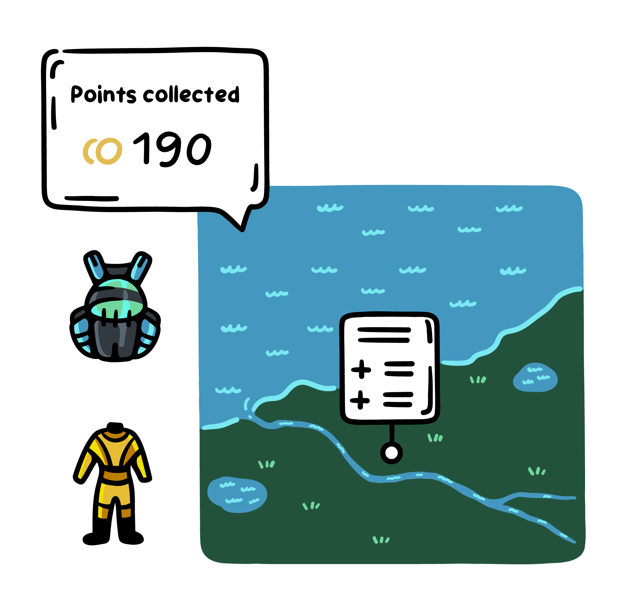 Packraft trail routes eb droogpak, pfd